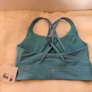 lululemon athletica Teal Strappy Sports Bra Size 6
